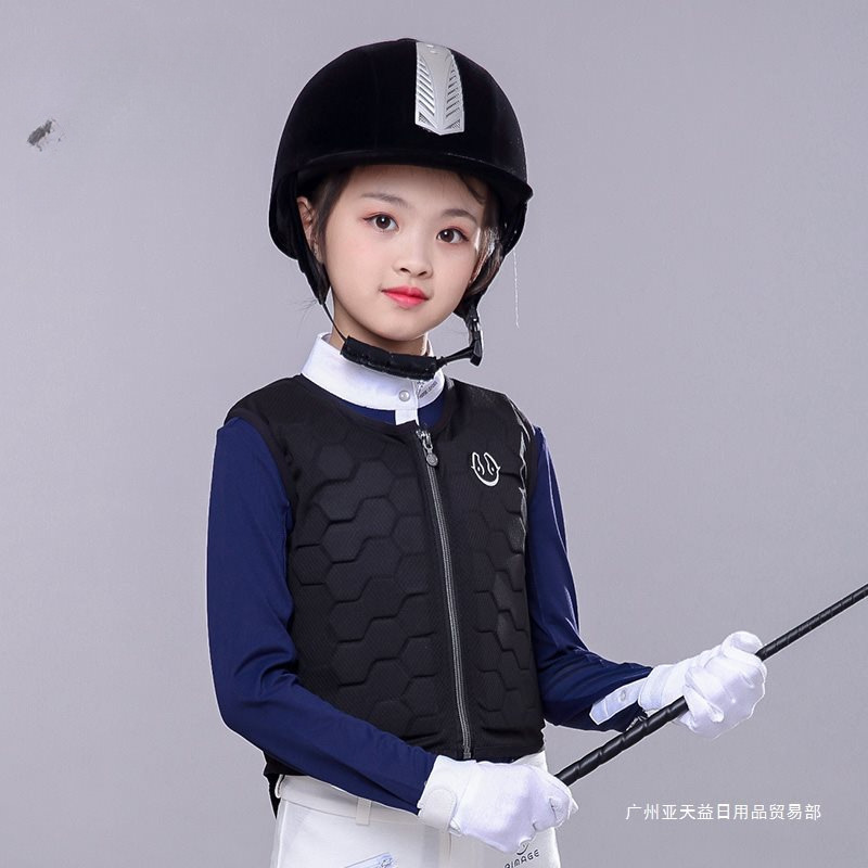 Wholesale Equestrian Armor Children's Horse Riding Protective Vest Four Seasons Equestrian Clothing Men's and Women's Protective Vest Equestrian Equipment