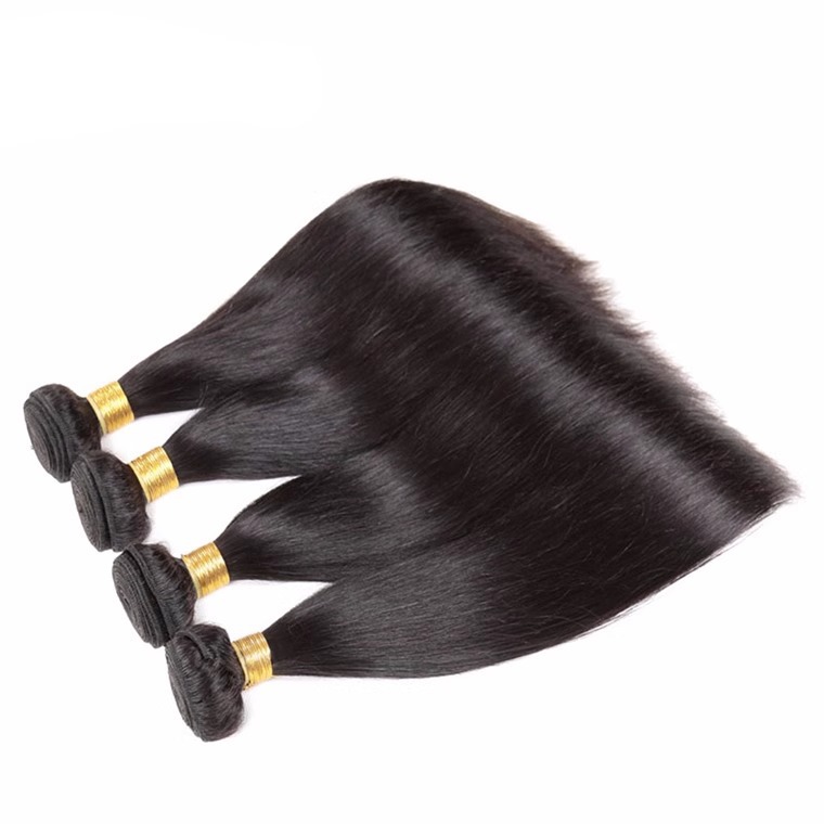 Brazilian Virgin Hair Straight human hair extension cortina de pelo