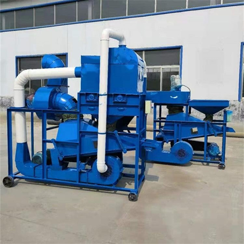 花生种子剥壳机  二次复脱油坊花生剥皮机 电动筛选去壳机