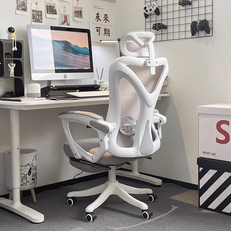 Ergonomic Office Chair, Gaming Chair, Home Comfort, Long-Term Sitting, Not Tired, Computer Chair, Student Liftable Study Chair