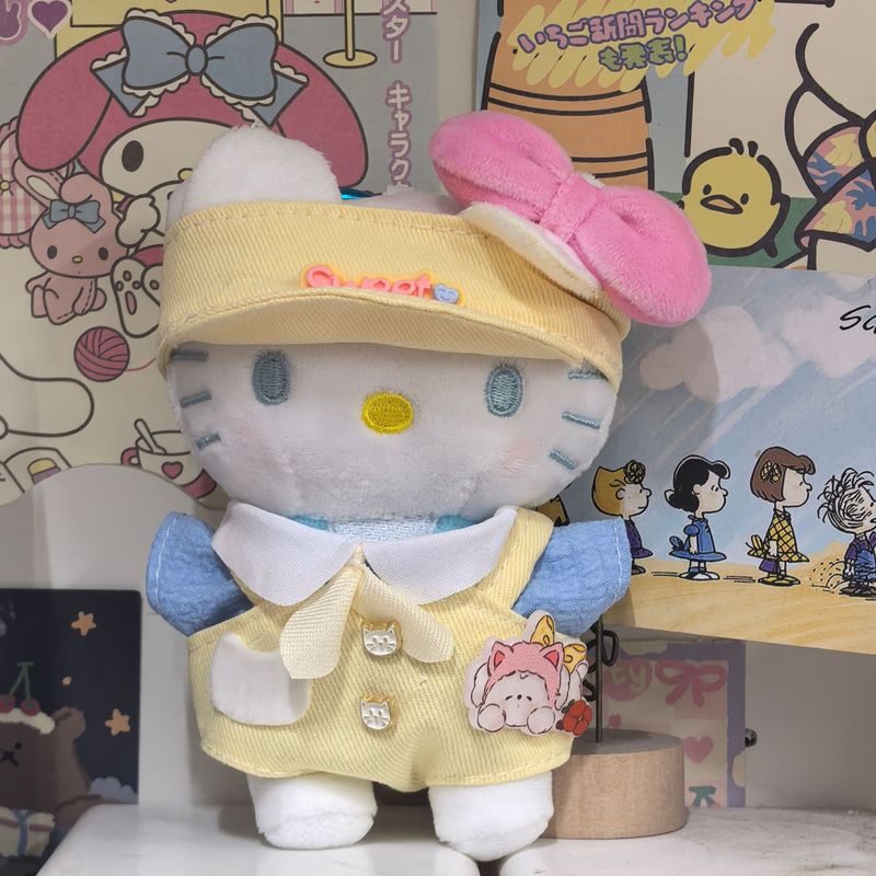 ハローキティバッグペンダントリトルシェフシリーズハローキティ人形ペンダントかわいい漫画人形キーホルダー|undefined