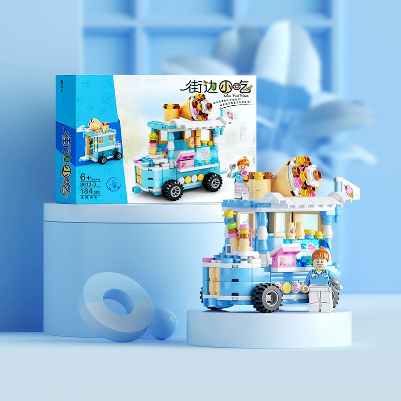 Братская LEGO-конструктор, детский ресторанный вагон, дом, транспорт, головоломка, игрушка