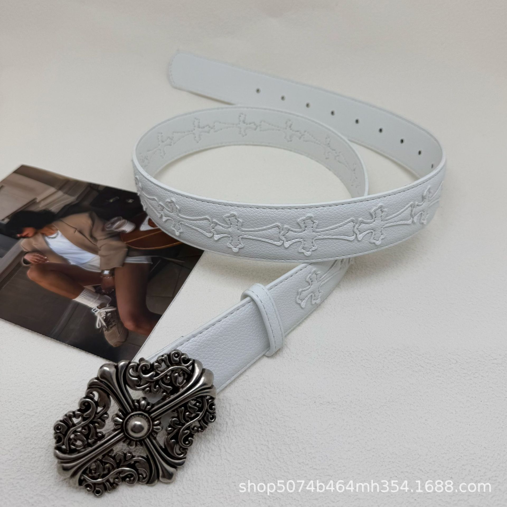 Cinturón cross de color CH cinturón clásico cinturón de jeans para hombres y mujeres cinturón de moda retro cinturón de moda cinturón de moda