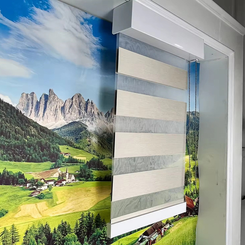 Venetian Blinds, Zebra Blinds, Electric Transparent Glass Partition Curtains, Cross-Border E-Commerce Wholesale Roller Blinds