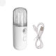 Nano Spray Hydration Instrument Household Facial Beauty Cold Spray Portable Rechargeable Small Ball Humidifier Hydration