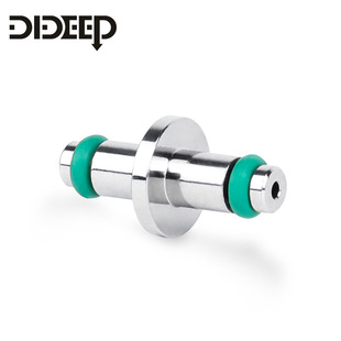 DIDEEP diving residual pressure gauge residual pressure tube connection ventilation valve core BCD side hanging back flying high pressure tube diving accessories