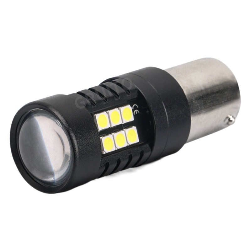 Transfronteriza en stock resalte decodificación corriente constante 3030 21smd coche LED 1156 señal de giro 1157 luz de freno