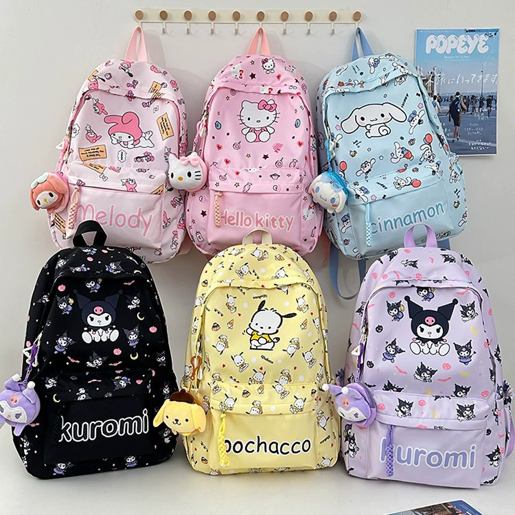 Трансграничный новый школьный рюкзак большой вместимости для начальной и средней школы с принтом для учащихся младших классов средней школы, повседневный простой рюкзак