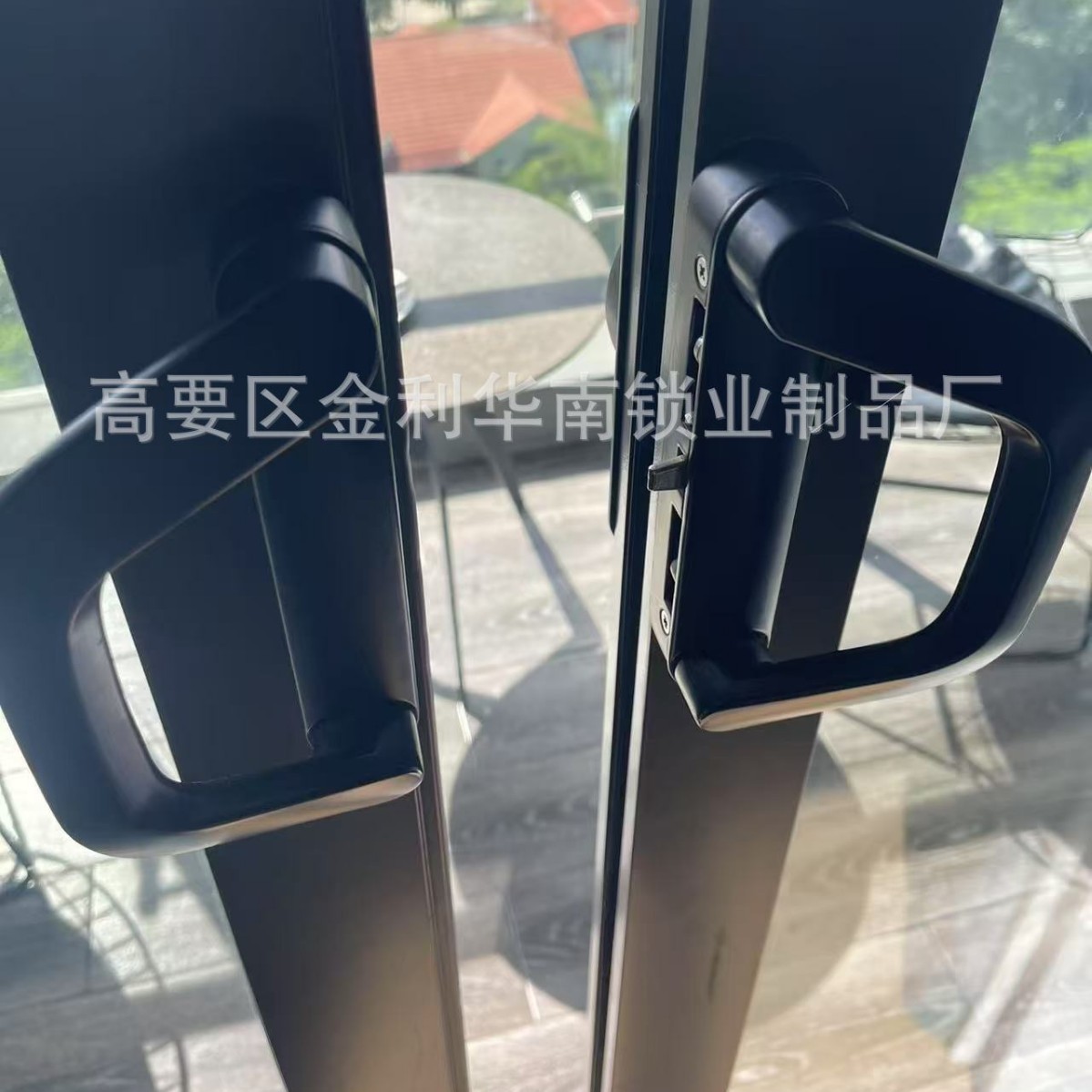 Venta directa de aleación de aluminio Puerta de empuje y cierre de puerta única cerradura puerta de vidrio puerta corredera cerradura C-A12