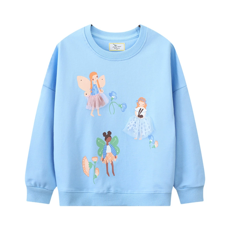 Детский осенний свитшот и леггинсы, западный стиль, размеры 2T–7T