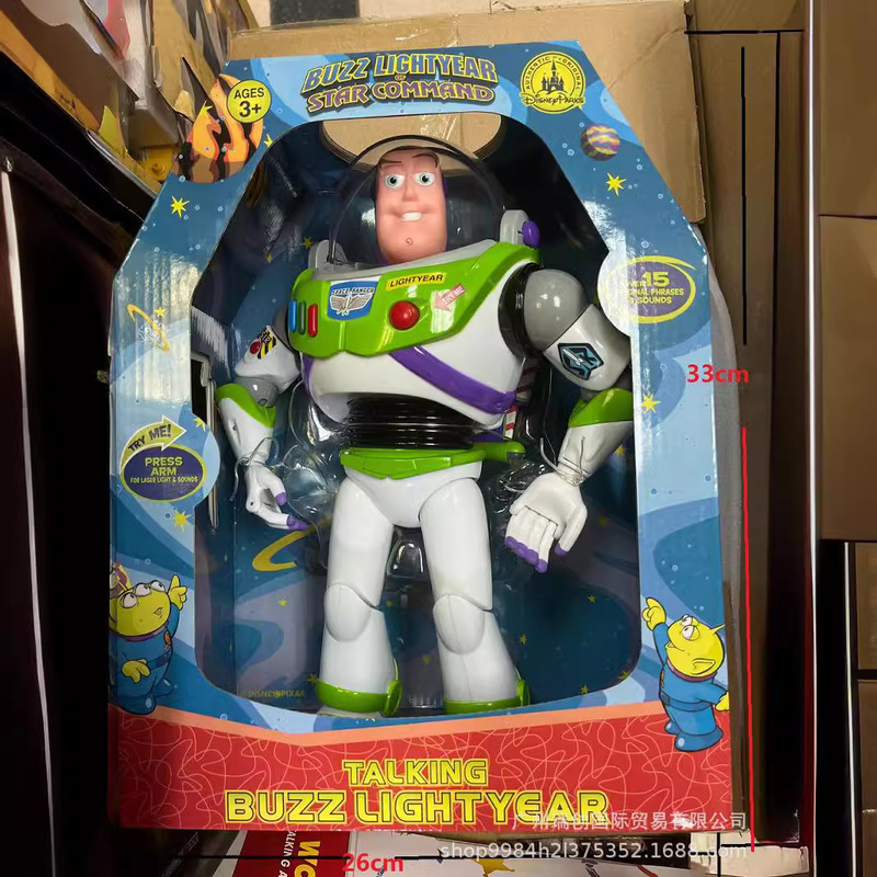 Lightyear buzz Deluxe Edition Disney 2022 buzz Lightyear's Voice Joint Action Figure
