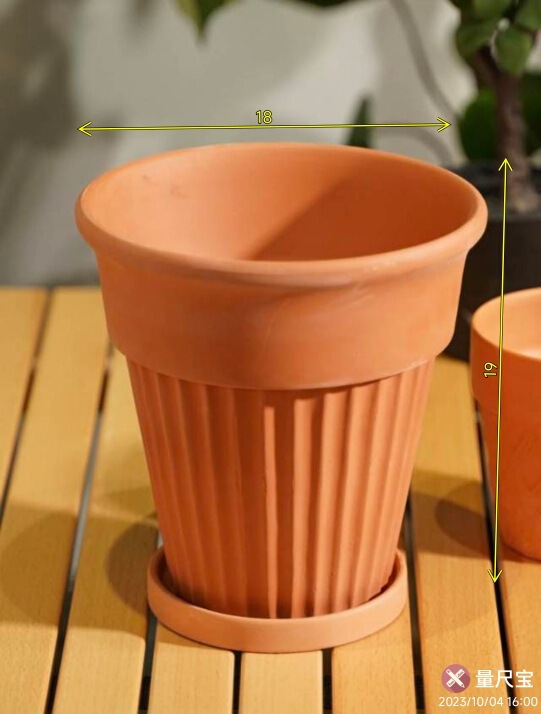 赤い陶器の植木鉢、吸水性、通気性、根腐れしない粘土トレイ、浮遊粘土ポット、大型の緑の植物多肉植物ポット|undefined