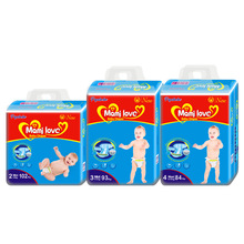 婴儿纸尿裤装尿不湿出口非洲刚果Mani love厂家直销一次性尿片