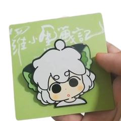 爆款现货罗小黑战记2电影高颜值周边超萌金属耳朵可爱收藏胸针