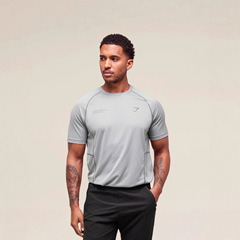 gymshark鲨鱼男短袖潮流男T恤夏季新款运动短袖速干衣训练透气t恤