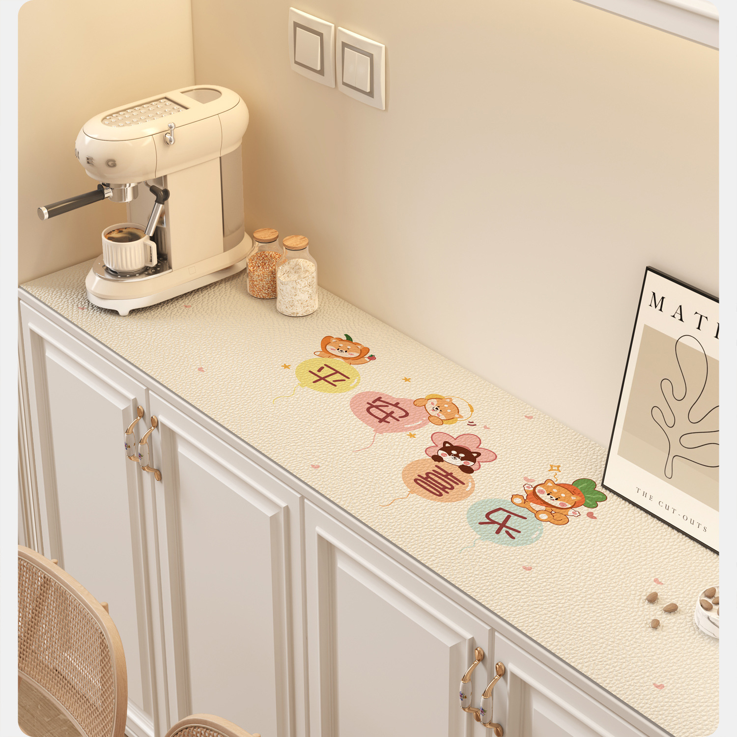 Sideboard Cabinet Table Mat Shoe Cabinet Anti-Dirty Mat Entrance Wine Cabinet Long Tablecloth 2024 New TV Cabinet Countertop Protective Mat