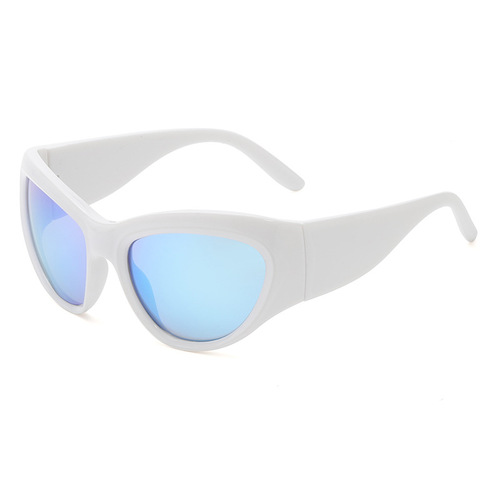 04053 Fashion Y2K Trend Streetwear Sports Glasses  New Model Cycling Driving Sunglasses