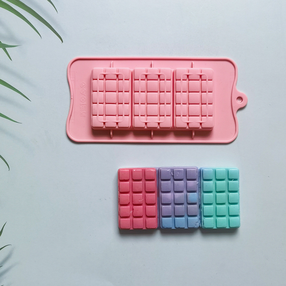 3 chocolate 463 pastel molde de silicona gelatina molde de torta pan herramientas de horneado