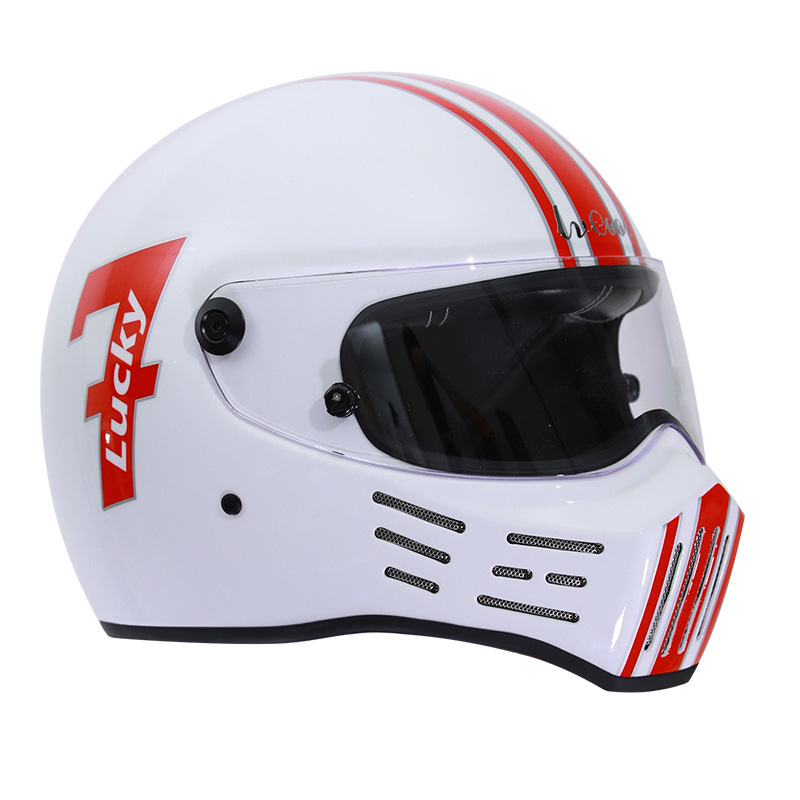 Comercio exterior retro casco completo casco de la motocicleta fábrica de crucero casco de la motocicleta Four Seasons universal entrega transfronteriza