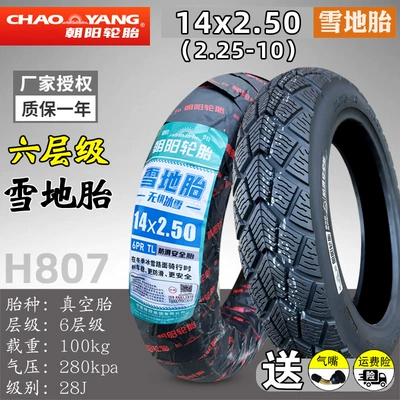 Tire 300-10 Vacuum Tire 3.00-10 – Non-industrial tires - 14x250-chaoyang-six-layer-snow-anti-skid-tire