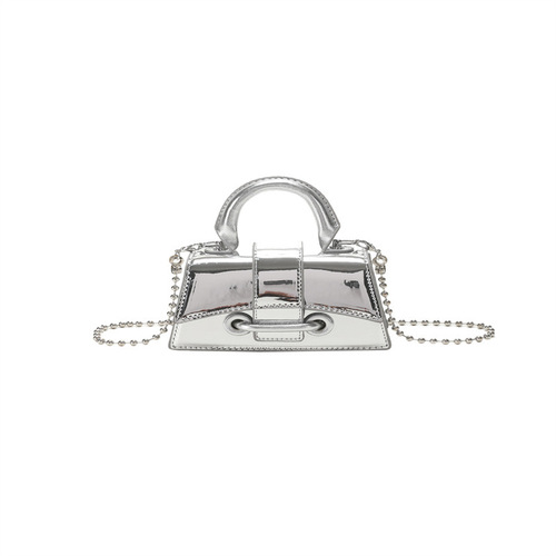 跨境时尚迷你单肩包夏季新款简约链条洋气斜挎女包ins手提包