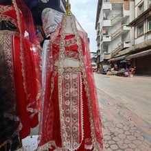 2023儿童西域公主服装敦煌舞蹈服纱裙含斗篷版纳西藏沙漠