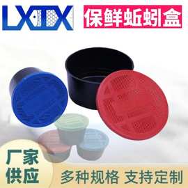塑料渔具蚯蚓盒蚯蚓保鲜盒透气活体鱼饵盒养殖带孔小红虫收纳饵盒