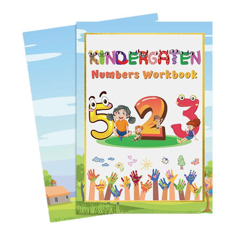 Новый кросс‑бордер продукт KINDERGATEN НОМЕРА РАБОЧАЯ ТЕТРАДЬ Детский рай Цифровая рабочая тетрадь Точка