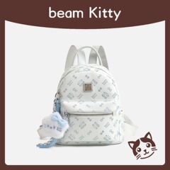 beamKitty旅行背包2025新款大学生通勤书包百搭高级双肩包送挂件
