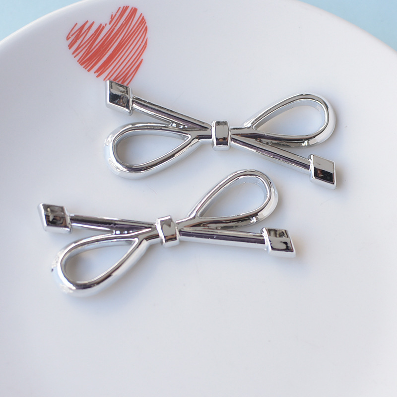 かわいいシルバー猫ジュエリーアクセサリーヘアアクセサリーホールシューズ diy 材料卸売工場直接販売|undefined