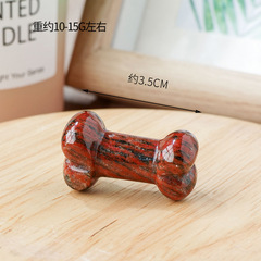 Factory Direct Sale Natural Crystal Bone Carving, Crystal Raw Stone Carving Puppy Bone Craft, Ornament Wholesale