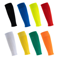 Adult Professional High-Elastic Soccer Shin Guards Socks Sleeve Long Tube Socks for Women Yoga Sports Breathable Mesh Single-Layer Protective Gear