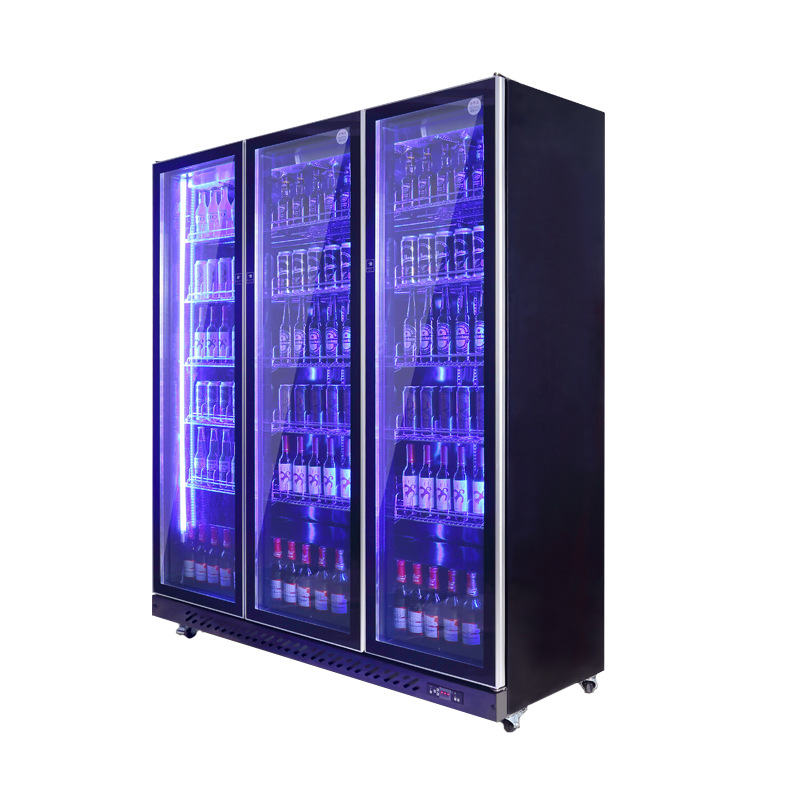 Vitrina Refrigeradora para Bebidas, 3 Puertas, para Comercio