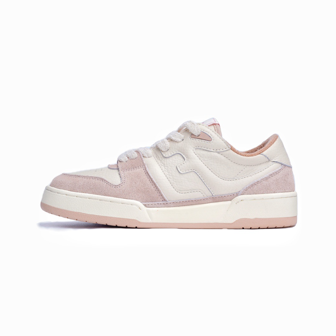Giày sneaker nam cổ cao phong cách đơn giản dễ phối — Giày thể thao FF cổ cao màu be chi tiết 4