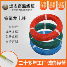 廠家專業生產高溫電線電纜AF200X鐵氟龍高溫線電線 氟塑料線