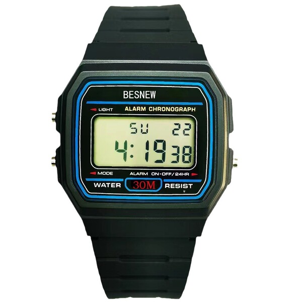 waterproof electronic watch