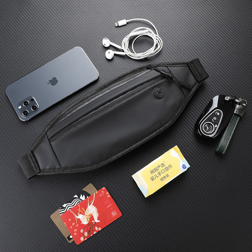 Outdoor running sports backpack for men and women, multi-functional ultra-thin storage bag, invisible ultra-thin takeout construction site backpack