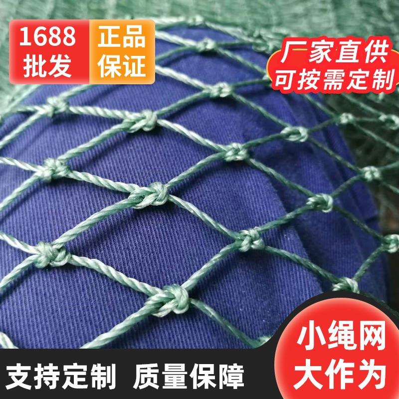 广州绳网 南丹上西樵山农业生态园动物养殖围网 果园聚乙烯防鸟网