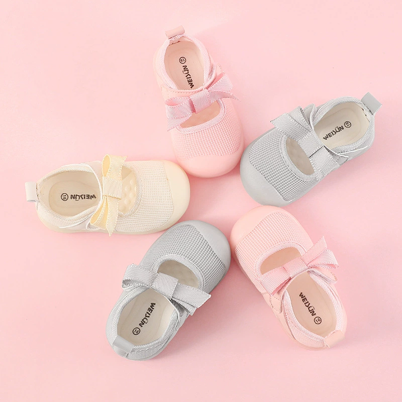 Детские сандалии 2024, летняя обувь для малышей, мягкая подошва, нескользящие, для мальчиков и девочек, дышащие, детские туфли для принцесс