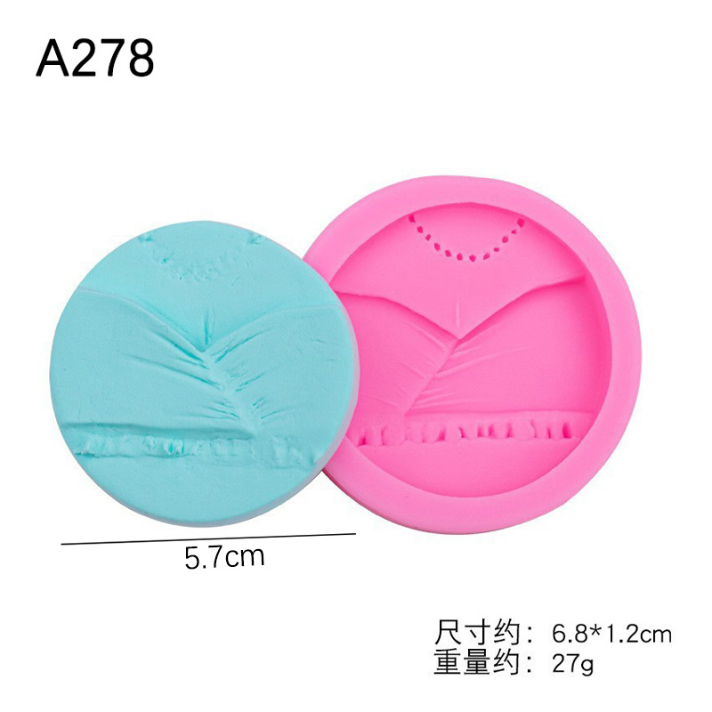 Hombres y mujeres traje de banquete vestido noche silicona líquida molde fondant DIY arcilla suave herramienta modelado