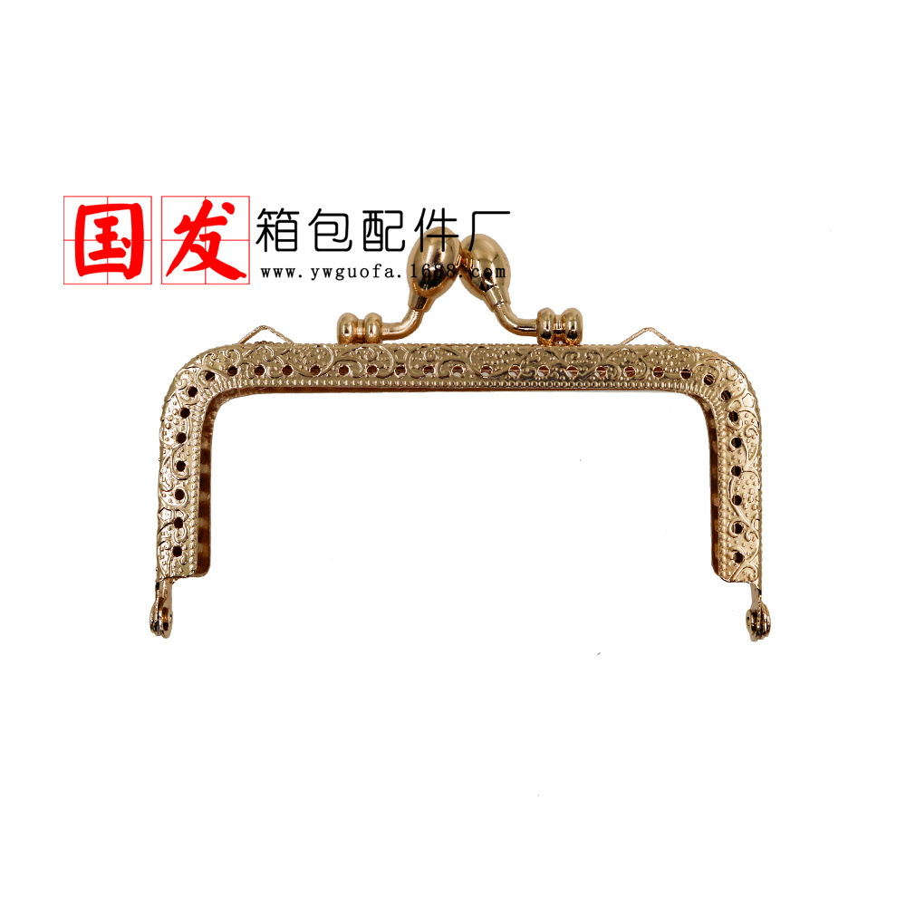 Las orejas superiores 8.5CM 10.5CM piezas de carro en relieve cuadrado cabeza de brotes de oro 5CM pies largos