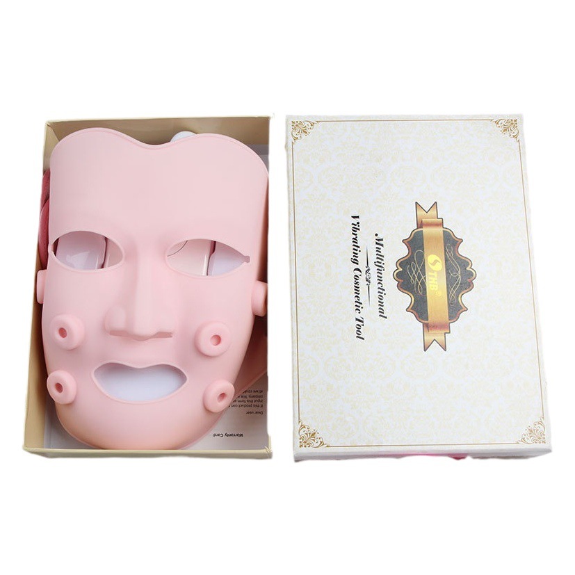 Máscara de luz de color LED máscara instrumento de belleza instrumento de máscara instrumento de importación de EMS instrumento electrónico de rejuvenecimiento de la piel 0EM masajeador de vibración