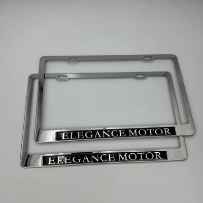 Cross-Border African Cameroon Stainless Steel License plate holder/license plate holder