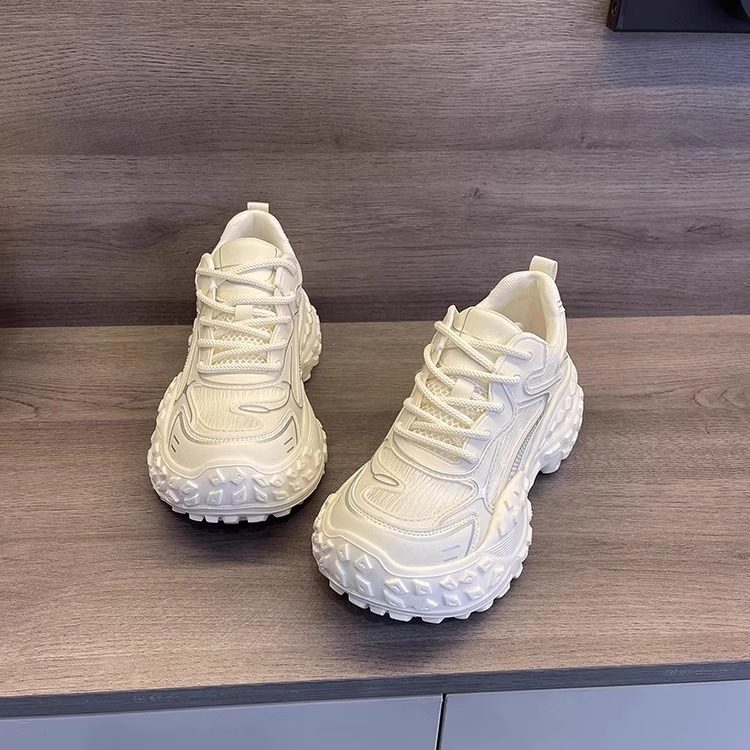 European Style Women's Durian Sole Tire Shoes, New Spring and Summer Women's Dad Shoes, Thick-Soled Casual Sports Shoes European Style Women's Durian Sole Tire Shoes, New Spring and Summer Women's Dad Shoes, Thick-Soled Casual Sports Shoes
