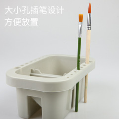 Marley three-piece set of multi-functional paint brush bucket wholesale palette bucket rinsing pen holder oil painting 51013 gouache