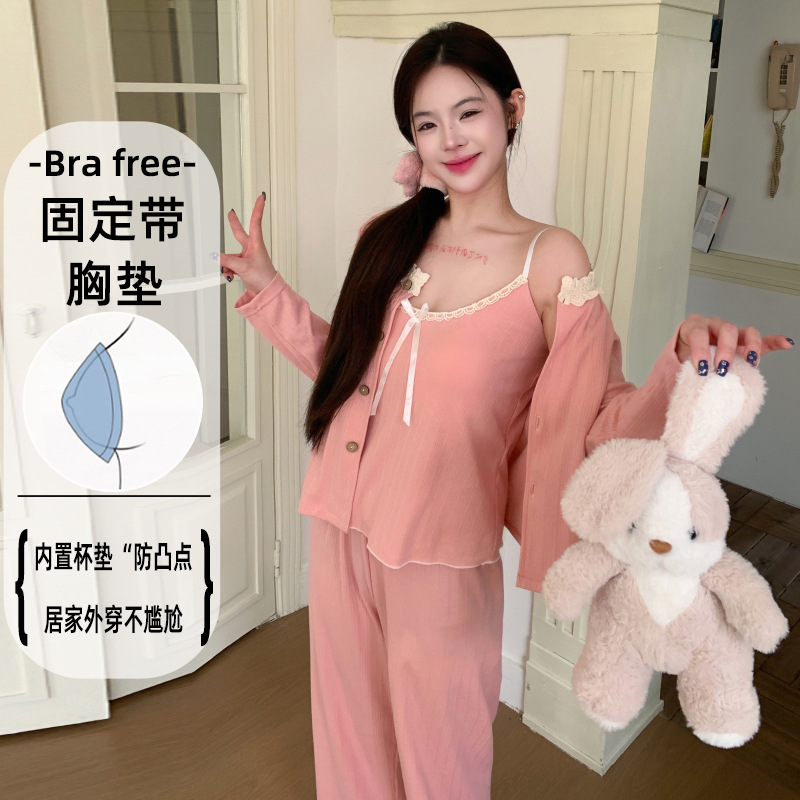 F 3피스 가슴패드 세트-A681 된장