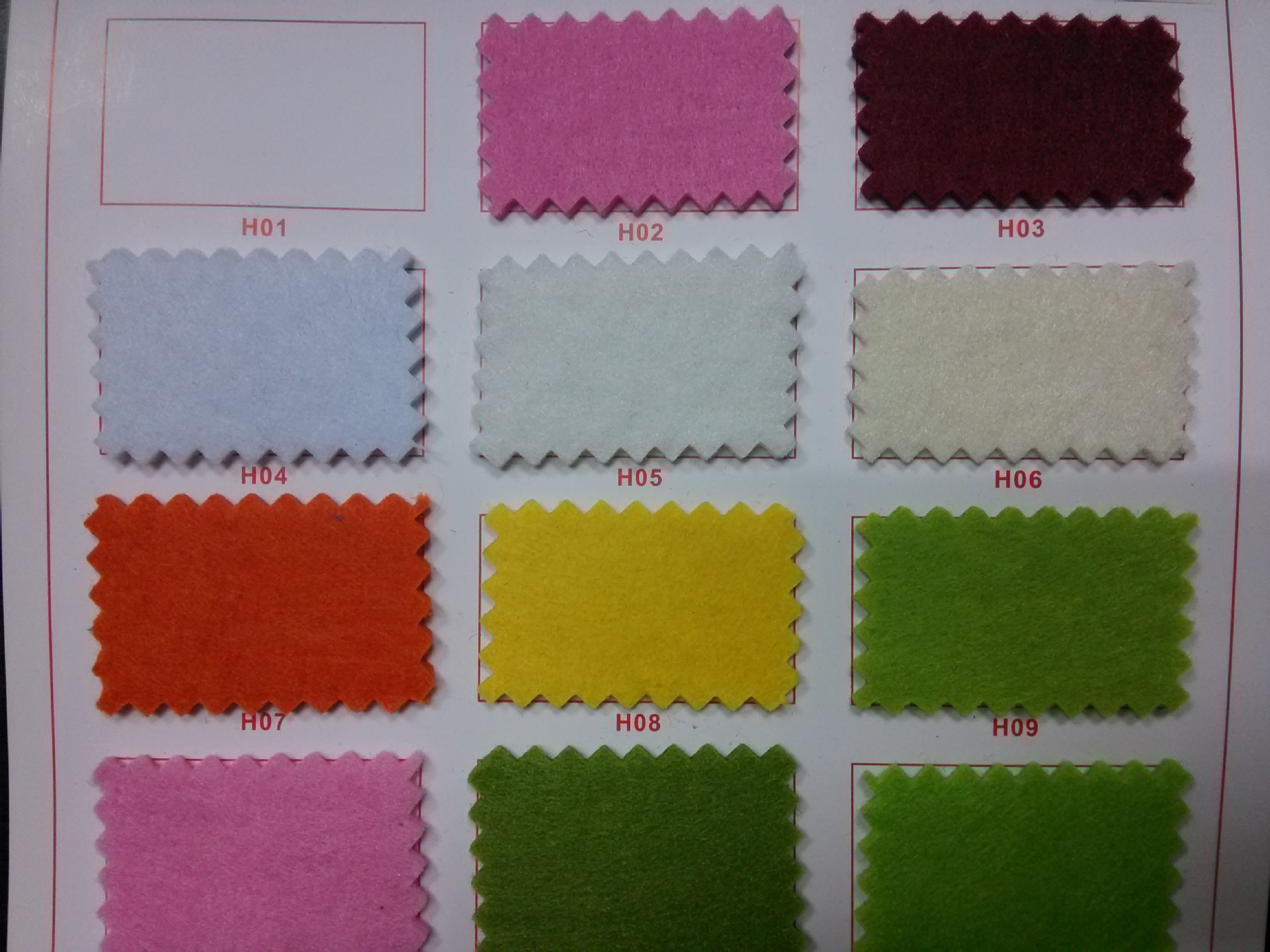 现货批发2MM毛毡布 印花毛毡布  戟绒布 汽车内饰面料毛毯布