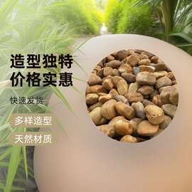 天然黄腊石公园造景景观鱼池围边黄石绿地草坪点缀黄蜡石假山批发
