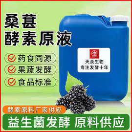 桑葚酵素原料厂家供应批发桑葚发酵液添加酵素食品级果蔬植物酵素