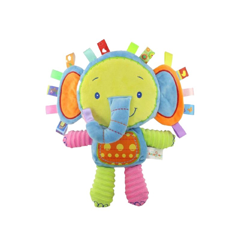 happy monkey plush toy rattle Doll Doll Doll plush doll